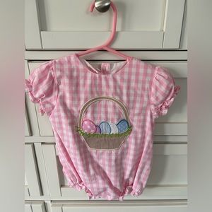 Smocked Easter Bubble 6 months
